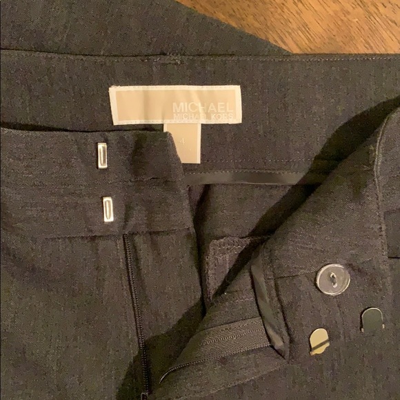 Michael Kors Charcoal Gray Business Trousers - Picture 2 of 8